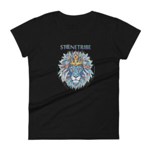 StoneTribe short sleeve tee – “Lion Head Majesty” (Women's)