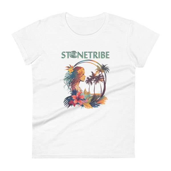 StoneTribe short sleeve tee – “Circle of Beauty” (Women’s) - Image 5